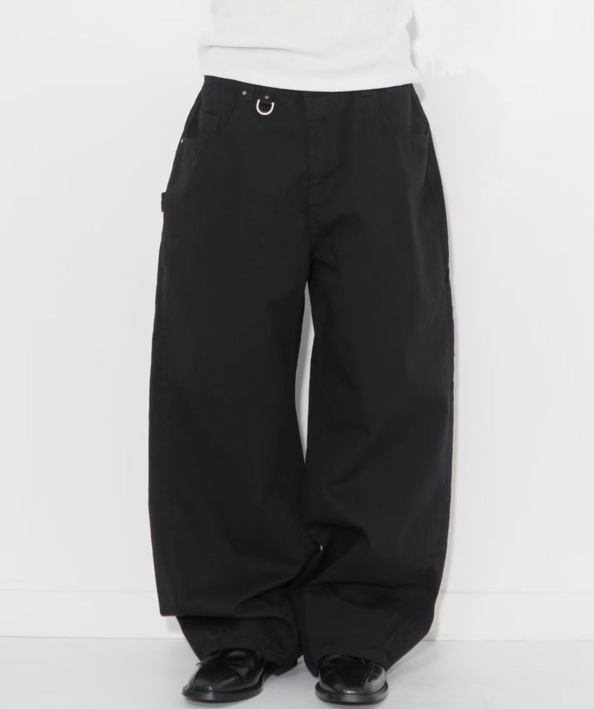 Boyfriend tapered pants