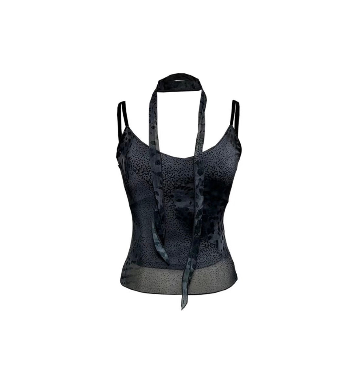 Sheer leopard camisole🐆