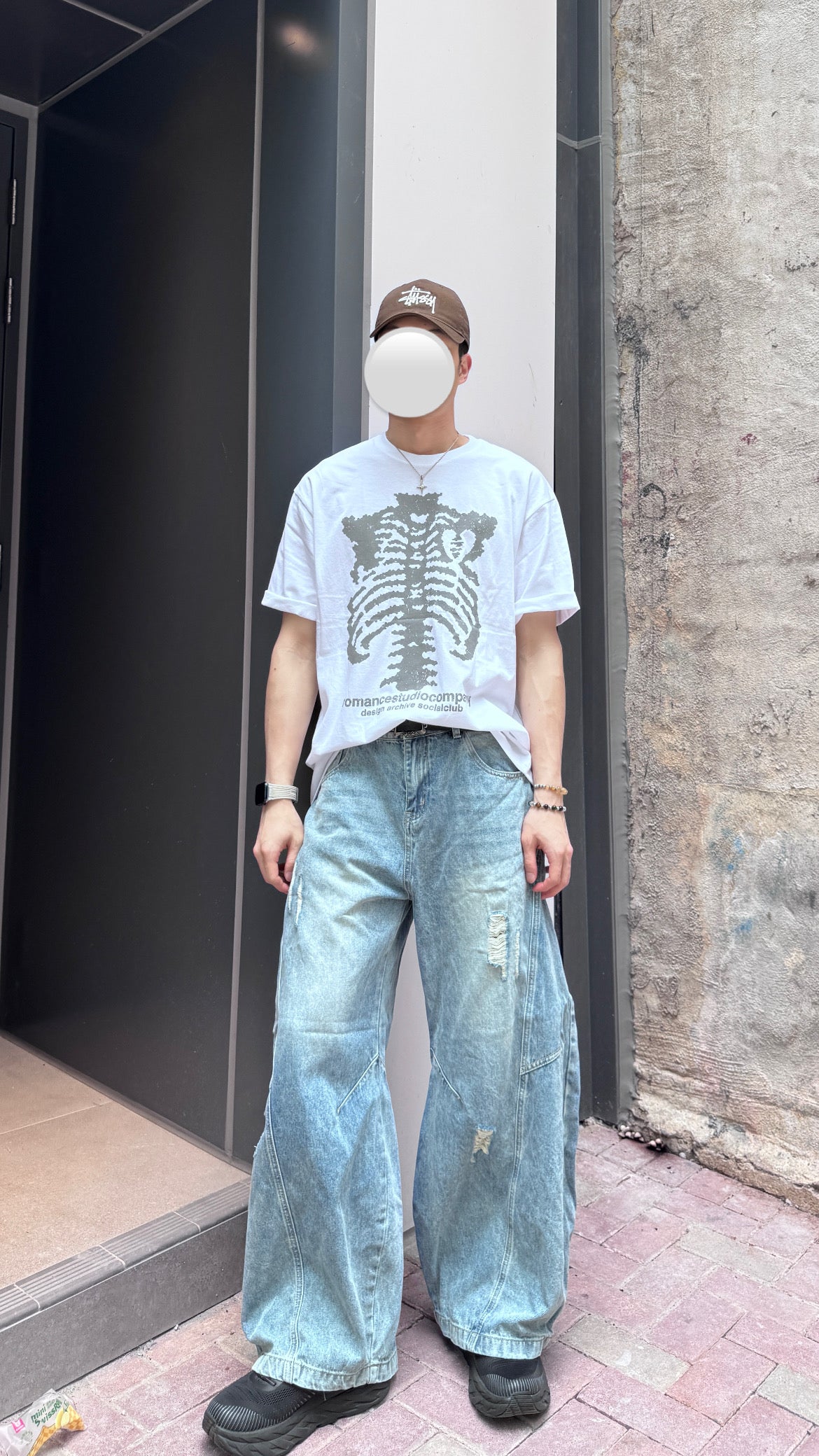Skeleton oversized Tshirt