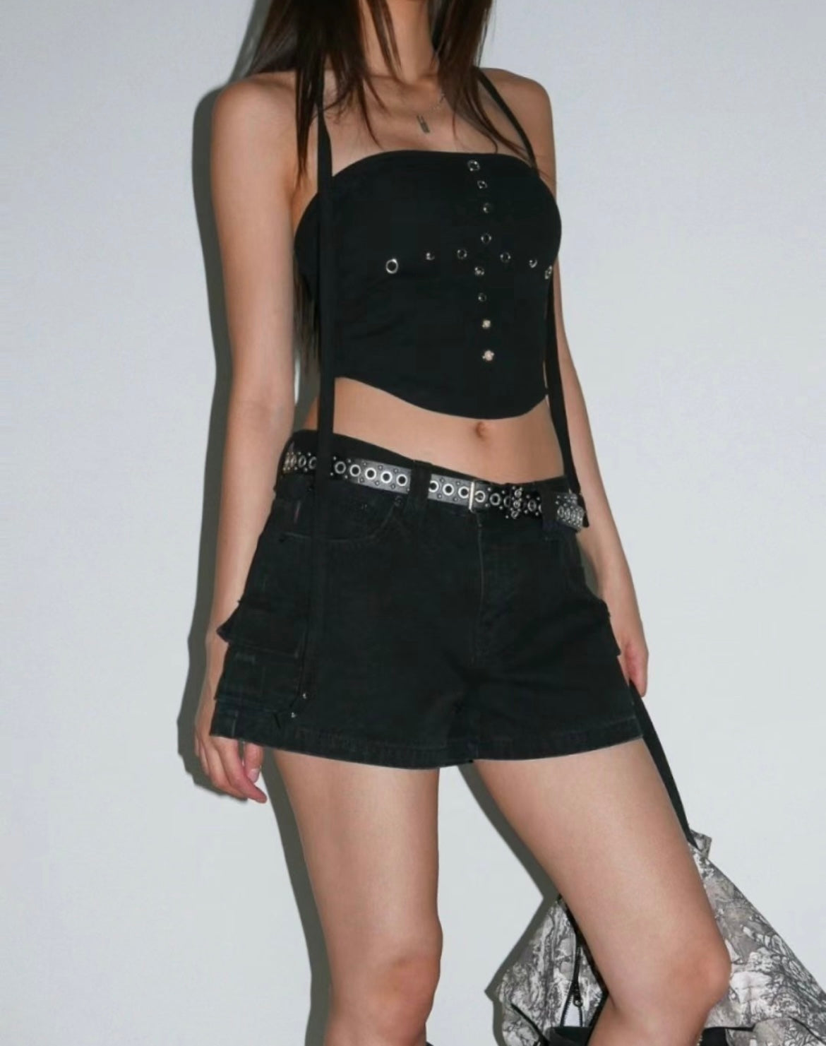 Crisscross crop top✝️