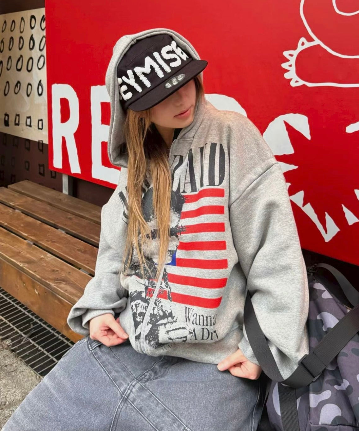 Maryland flag zip-up hoodie🇺🇸