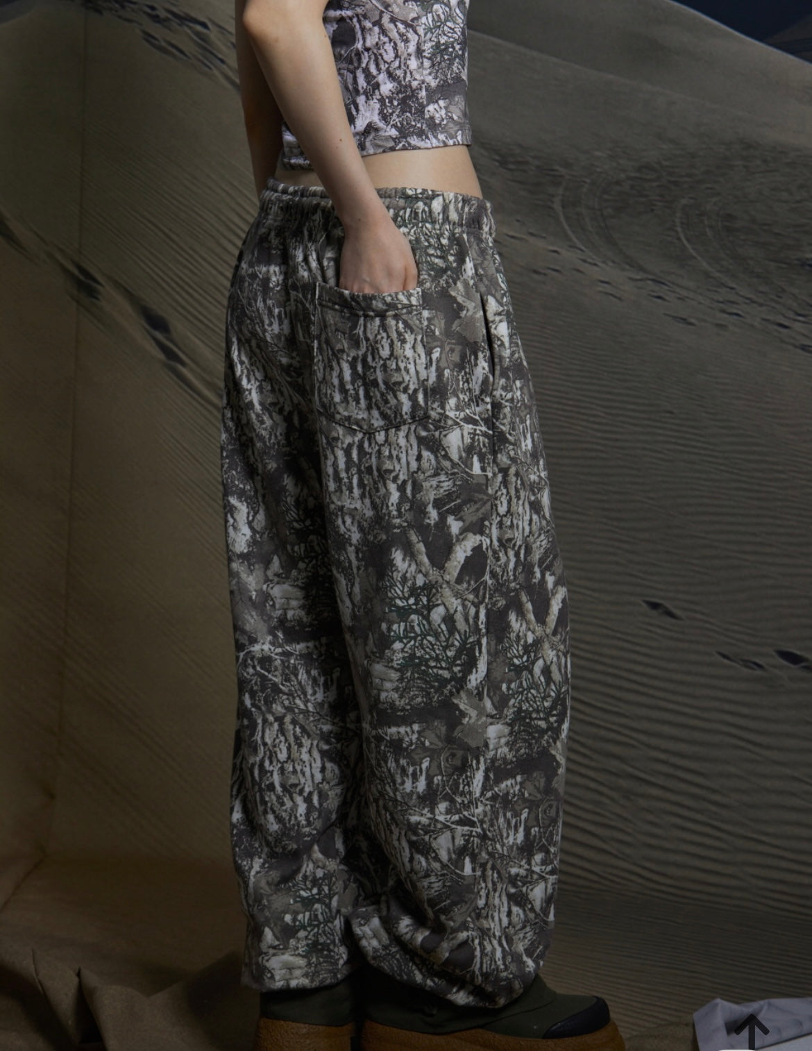 Abstract terrain pants