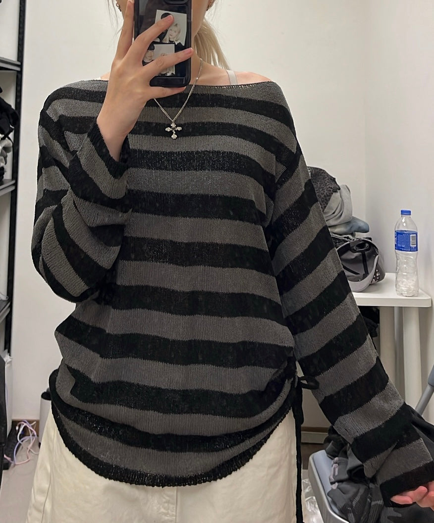 Textured knit off-shoulder sweater🧶