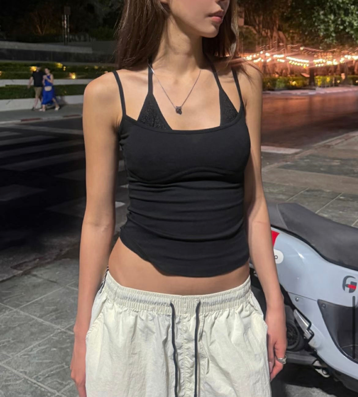 Velvet night cami