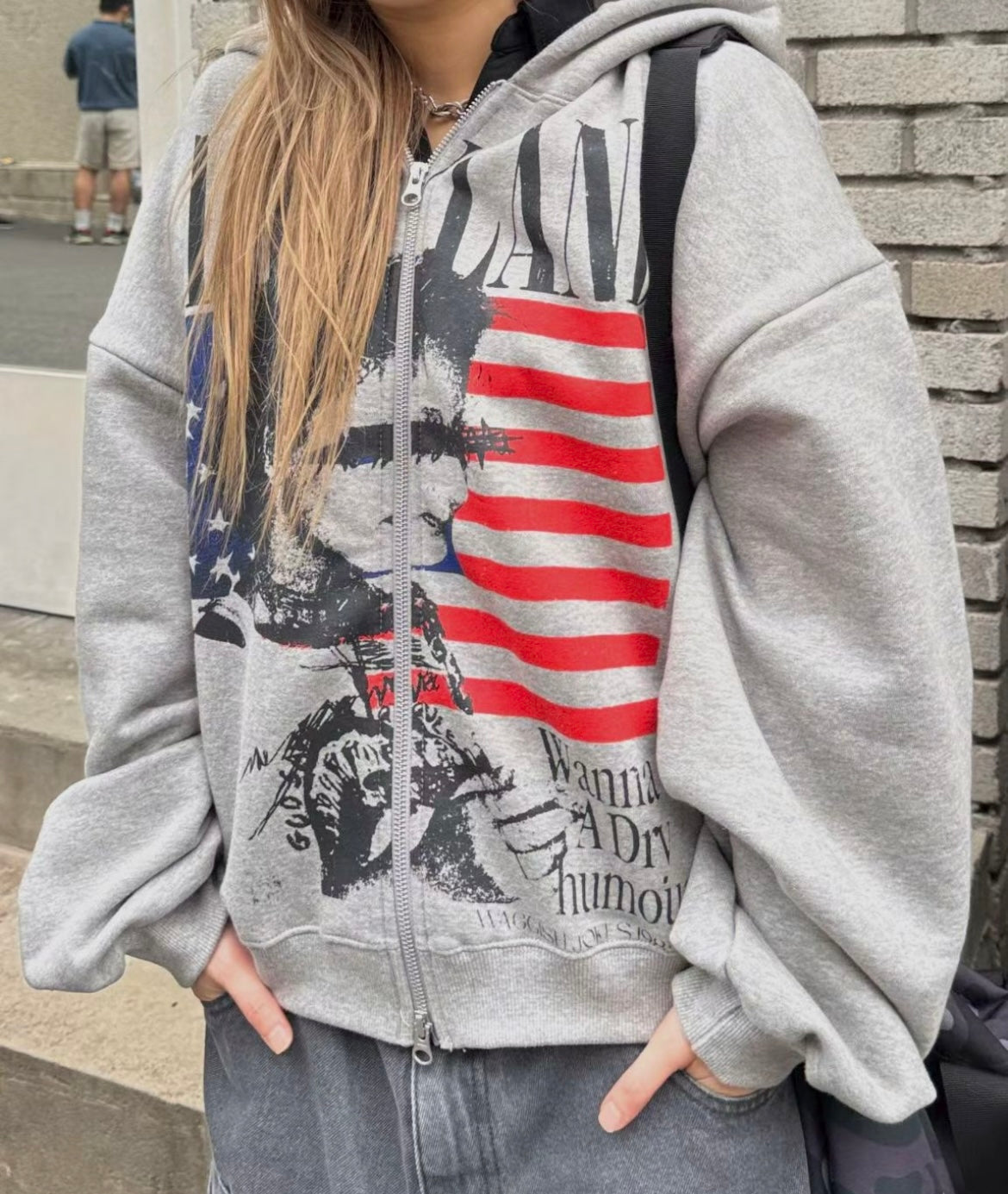 Maryland flag zip-up hoodie🇺🇸