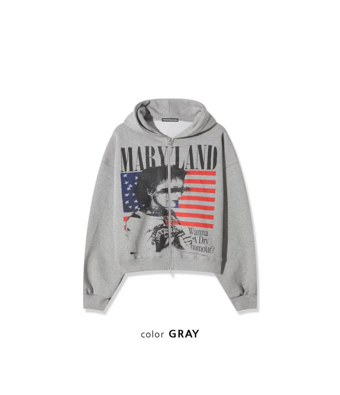 Maryland flag zip-up hoodie🇺🇸