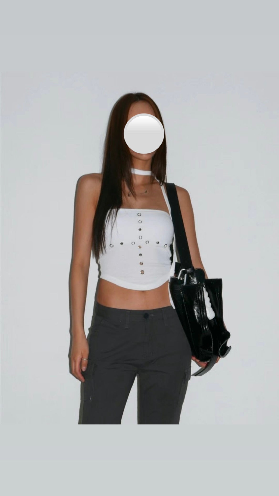 Crisscross crop top✝️