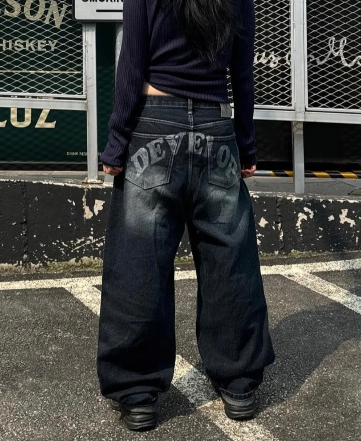 Urban statement baggy jeans🫦