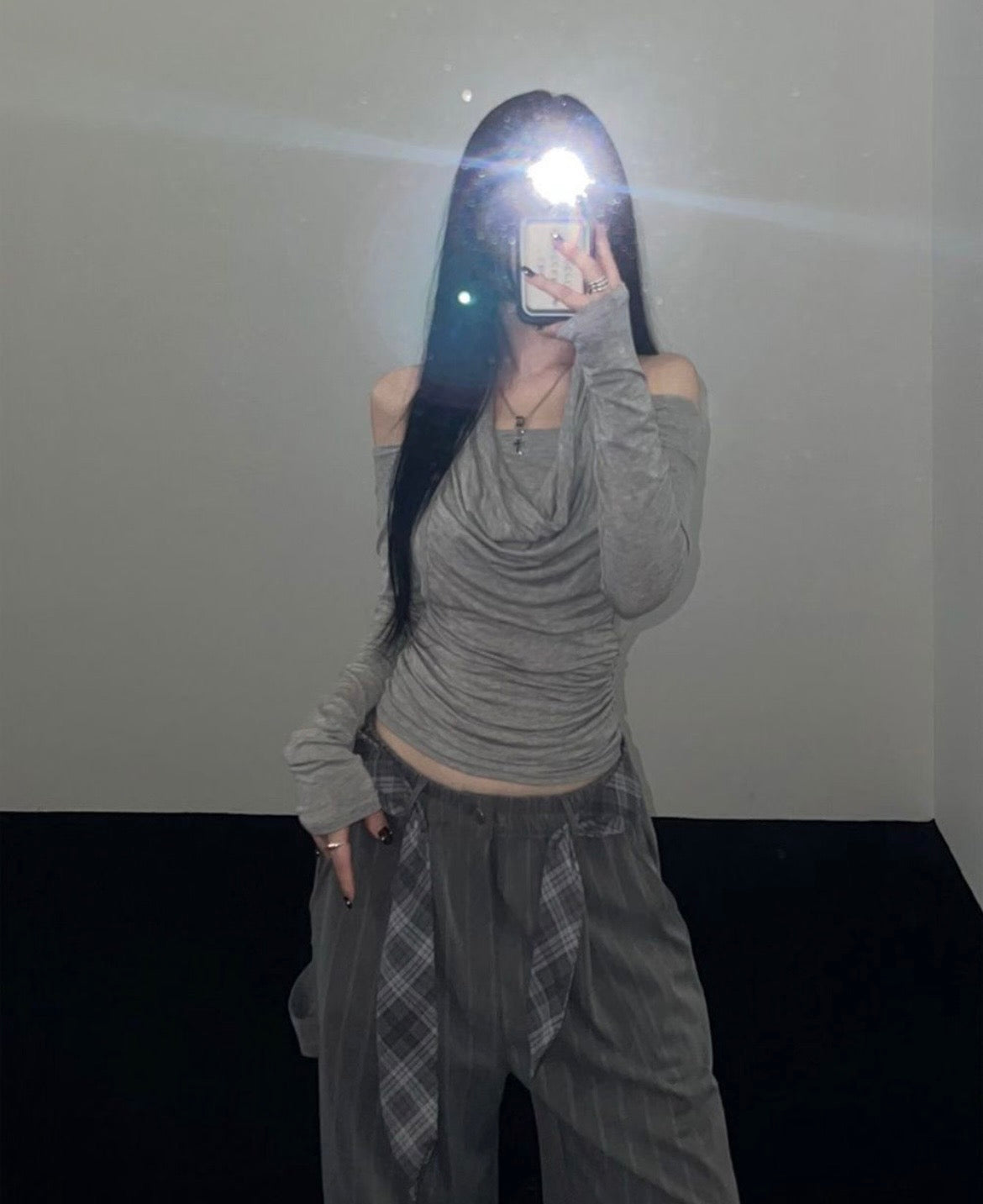 Moonlight drape top