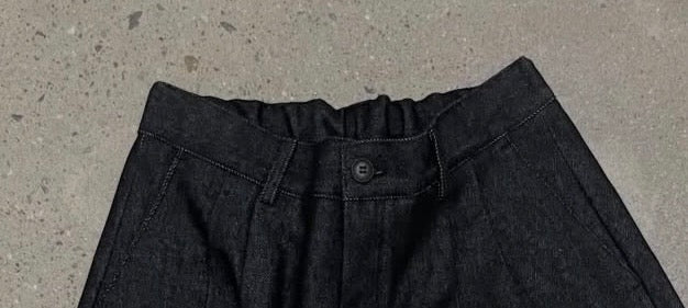7-point denim shorts