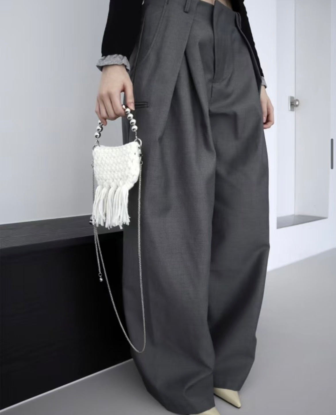 皇牌西褲必入💜Slouchy dress trousers
