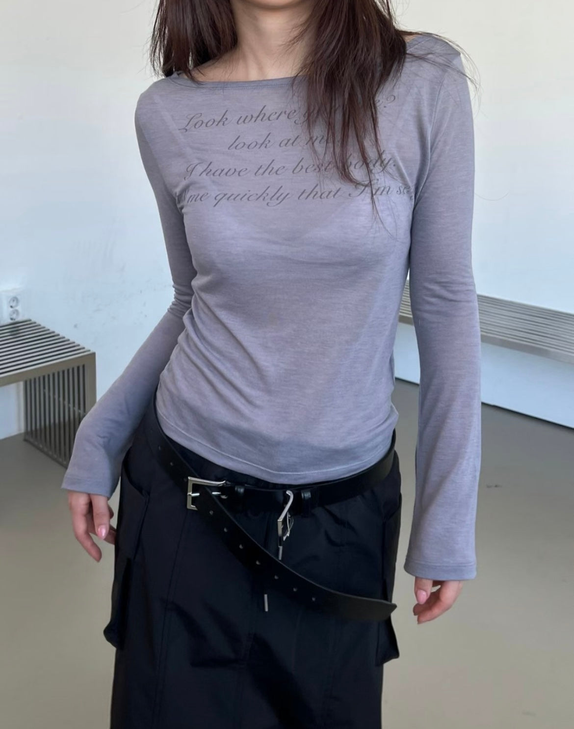 Elegant insight top🫦