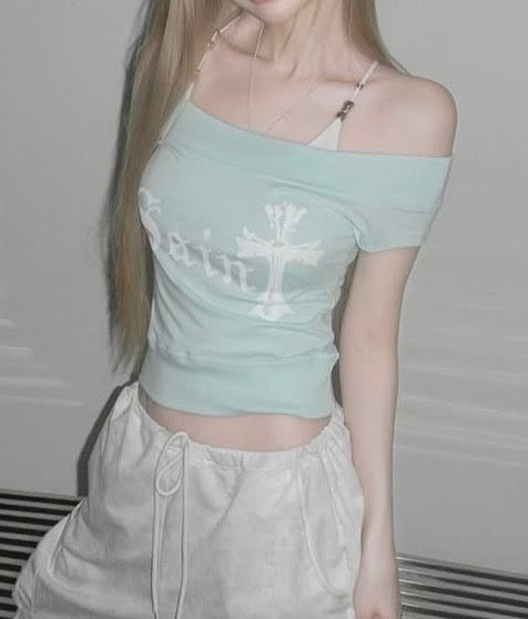 Saint off-shoulder top