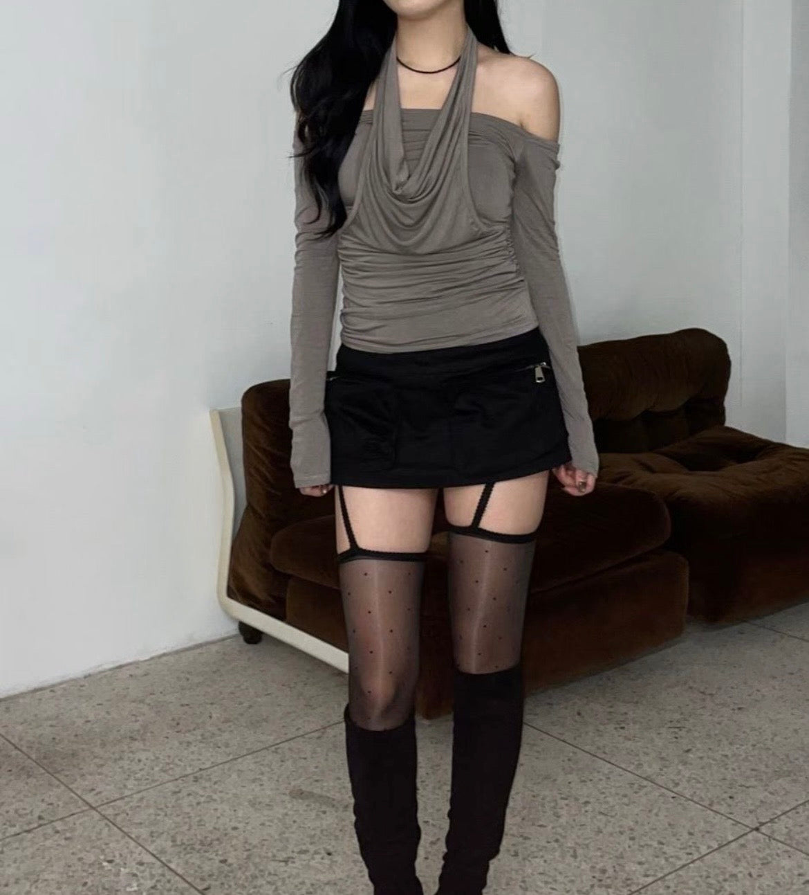 Moonlight drape top