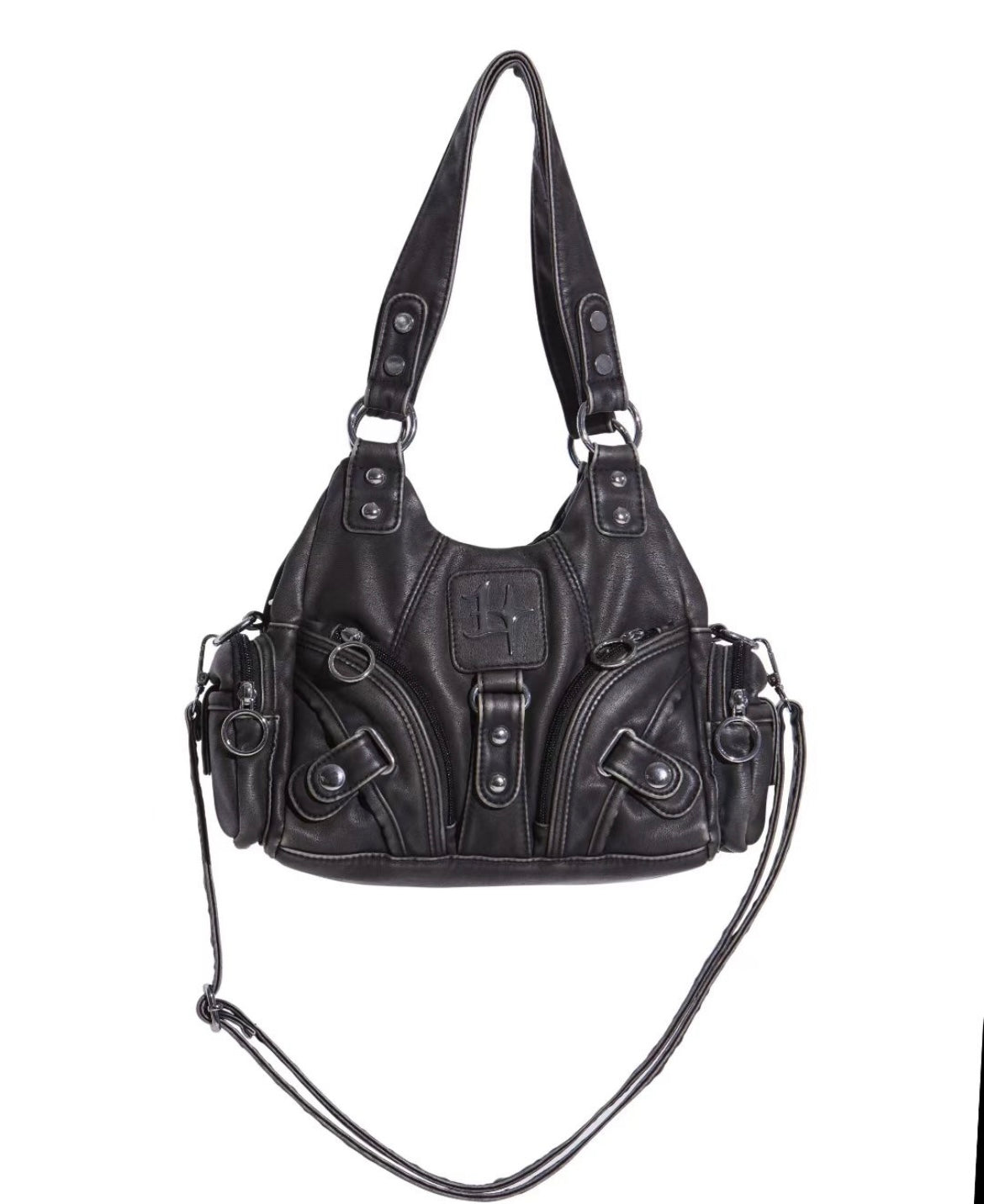 Gateless leather bag🗝️