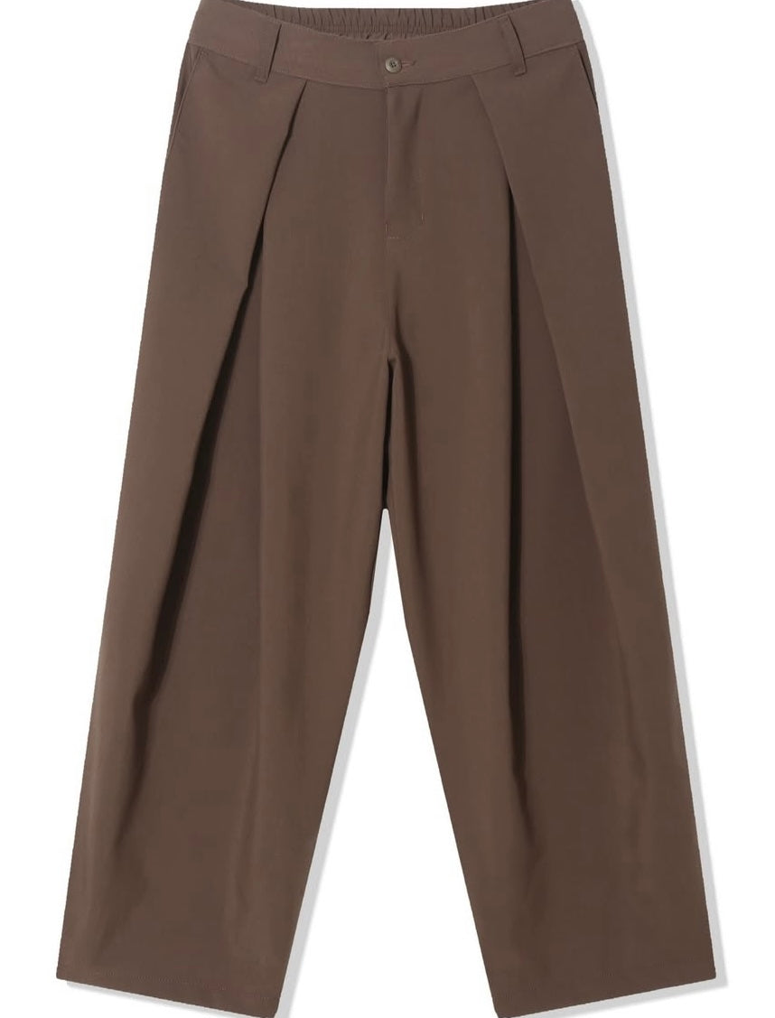 Elegant wide-leg suit trousers(西褲版！💜）