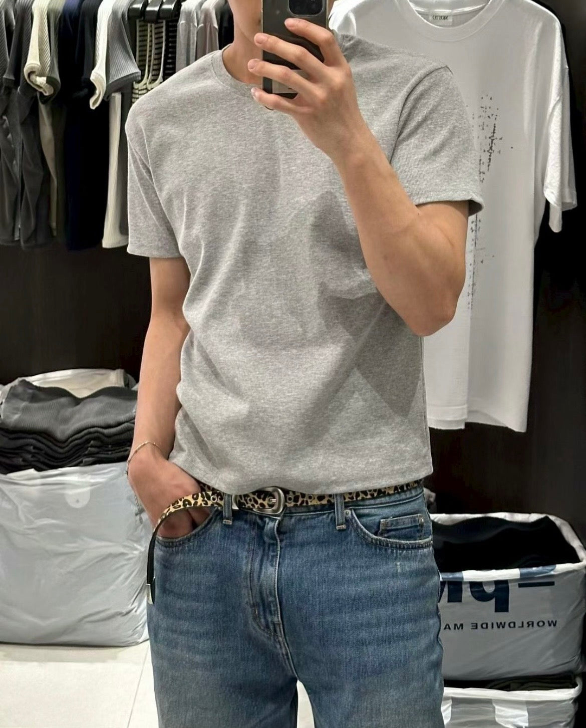 男裝短版T裇🔥(版本1）