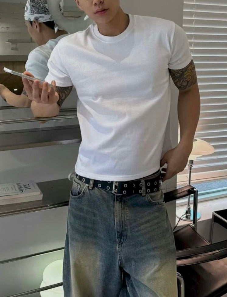 男裝短版T裇🔥(版本1）
