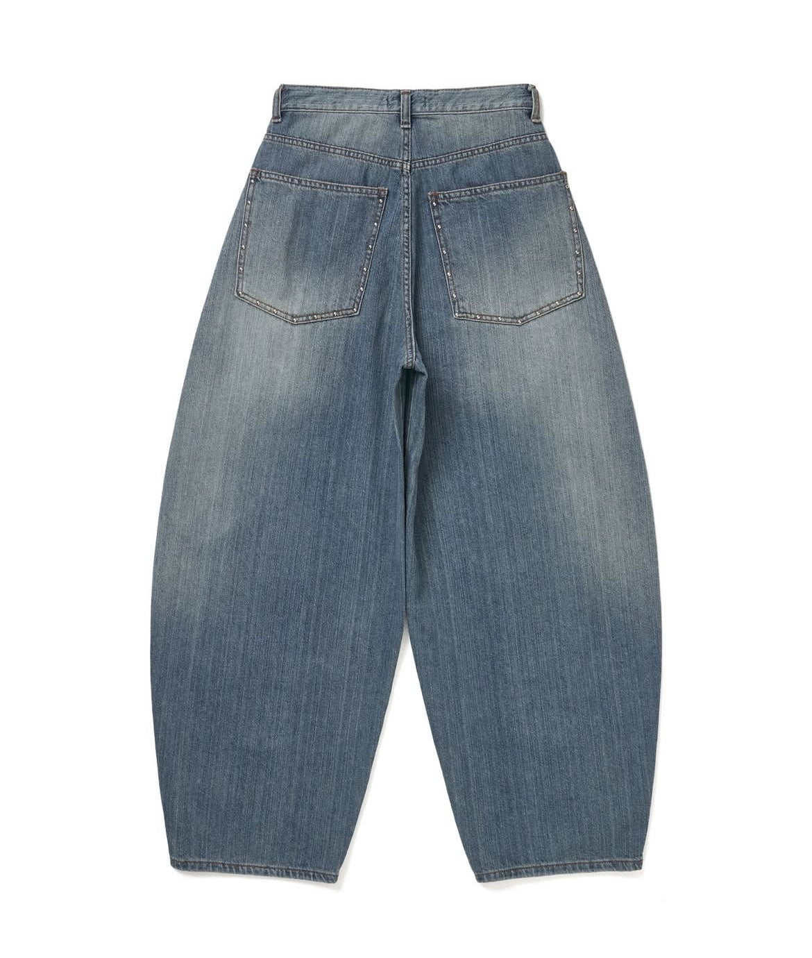 Studded baggy denim pants👖