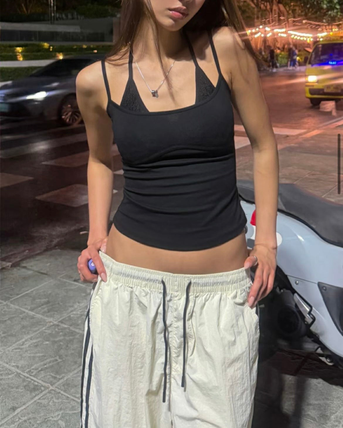 Velvet night cami