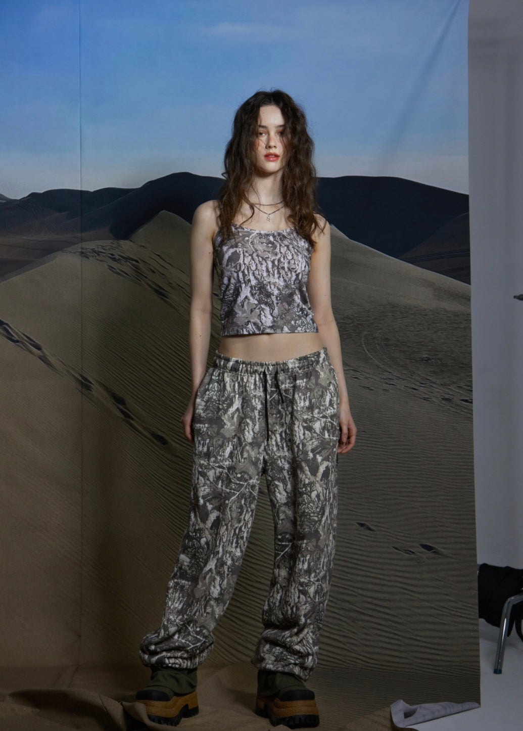 Abstract terrain pants