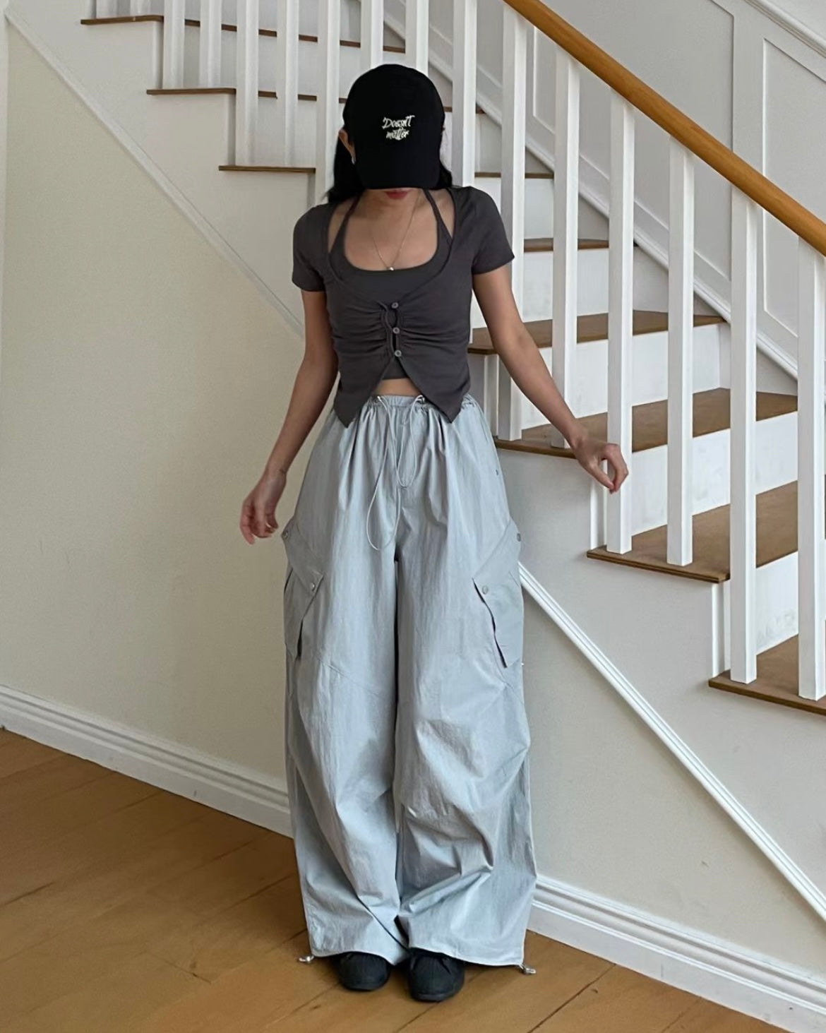 Versatile layered crop top💜