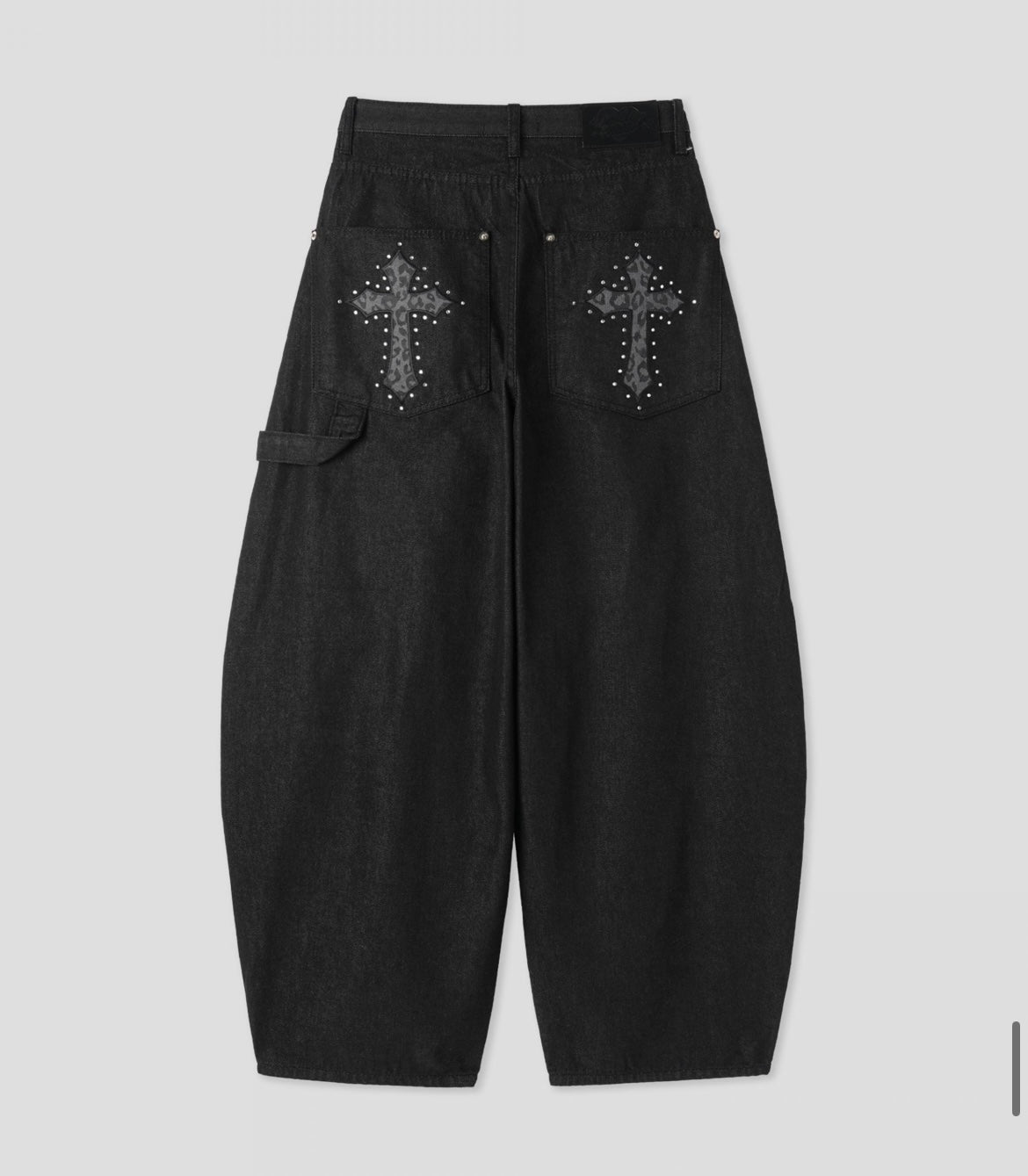 Cheetah cross denim✝️