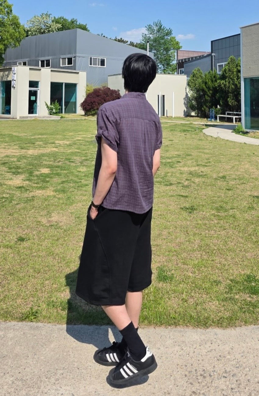 五色七分夏日棉褲🌈（推粉藍色！）