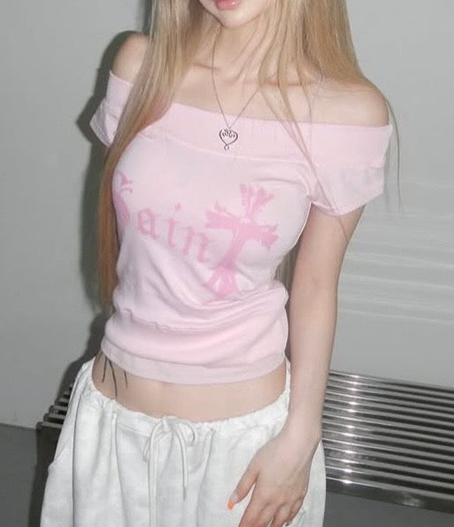 Saint off-shoulder top