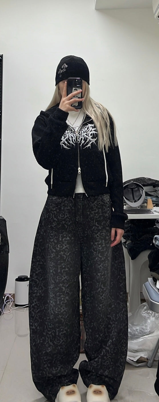 Urban edge zip-up hoodie💜