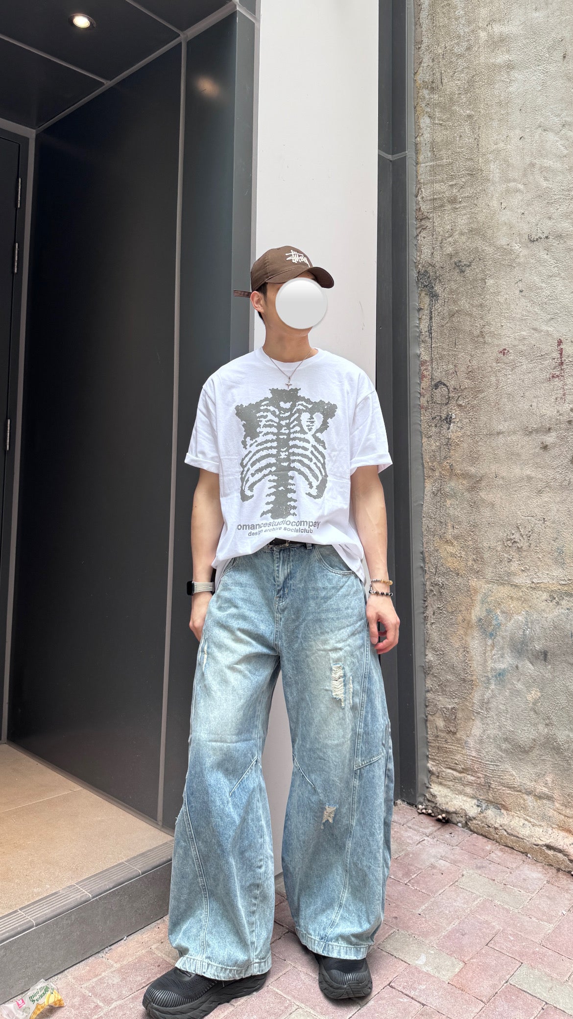 Skeleton oversized Tshirt