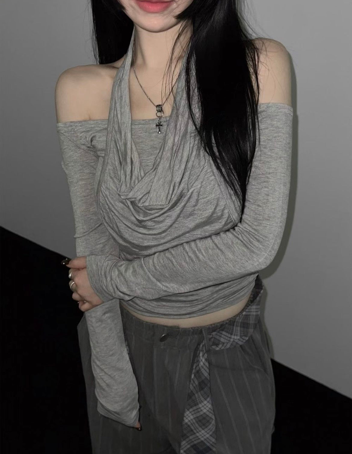 Moonlight drape top