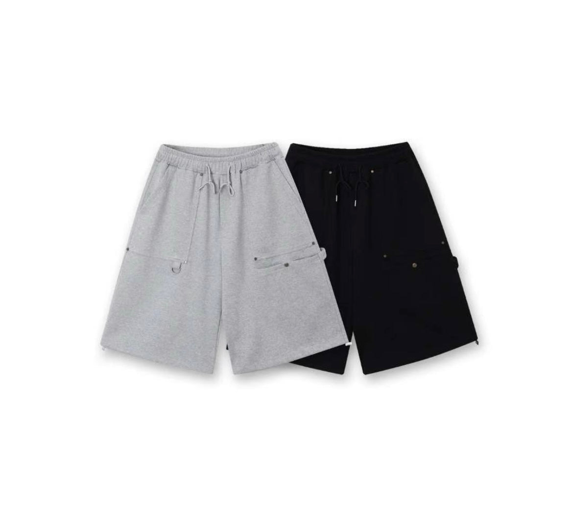 Street style baggy shorts