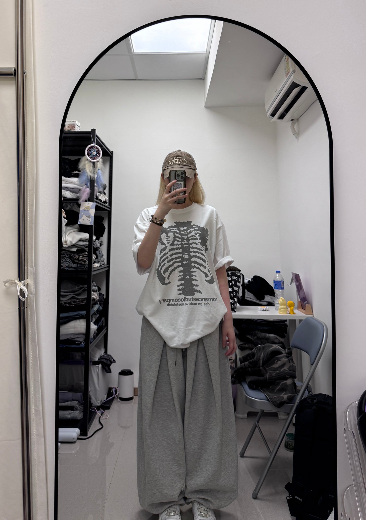 Skeleton oversized Tshirt