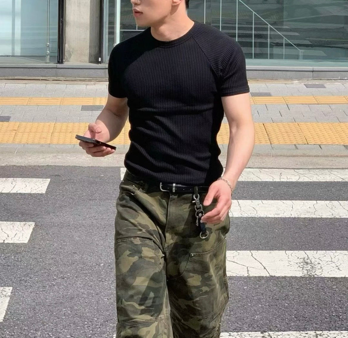 宋承一bts v同款🔥男裝貼身t裇