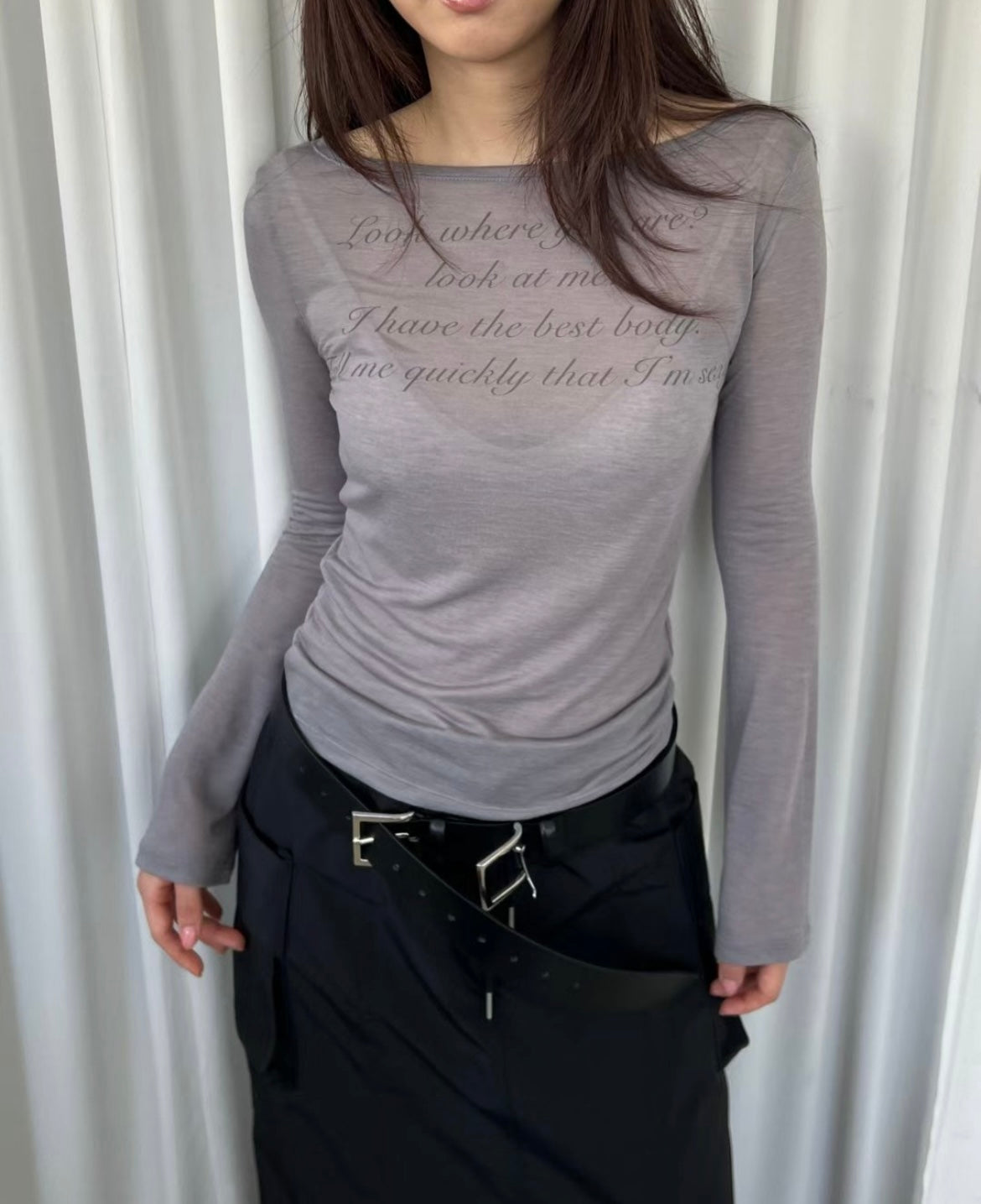 Elegant insight top🫦