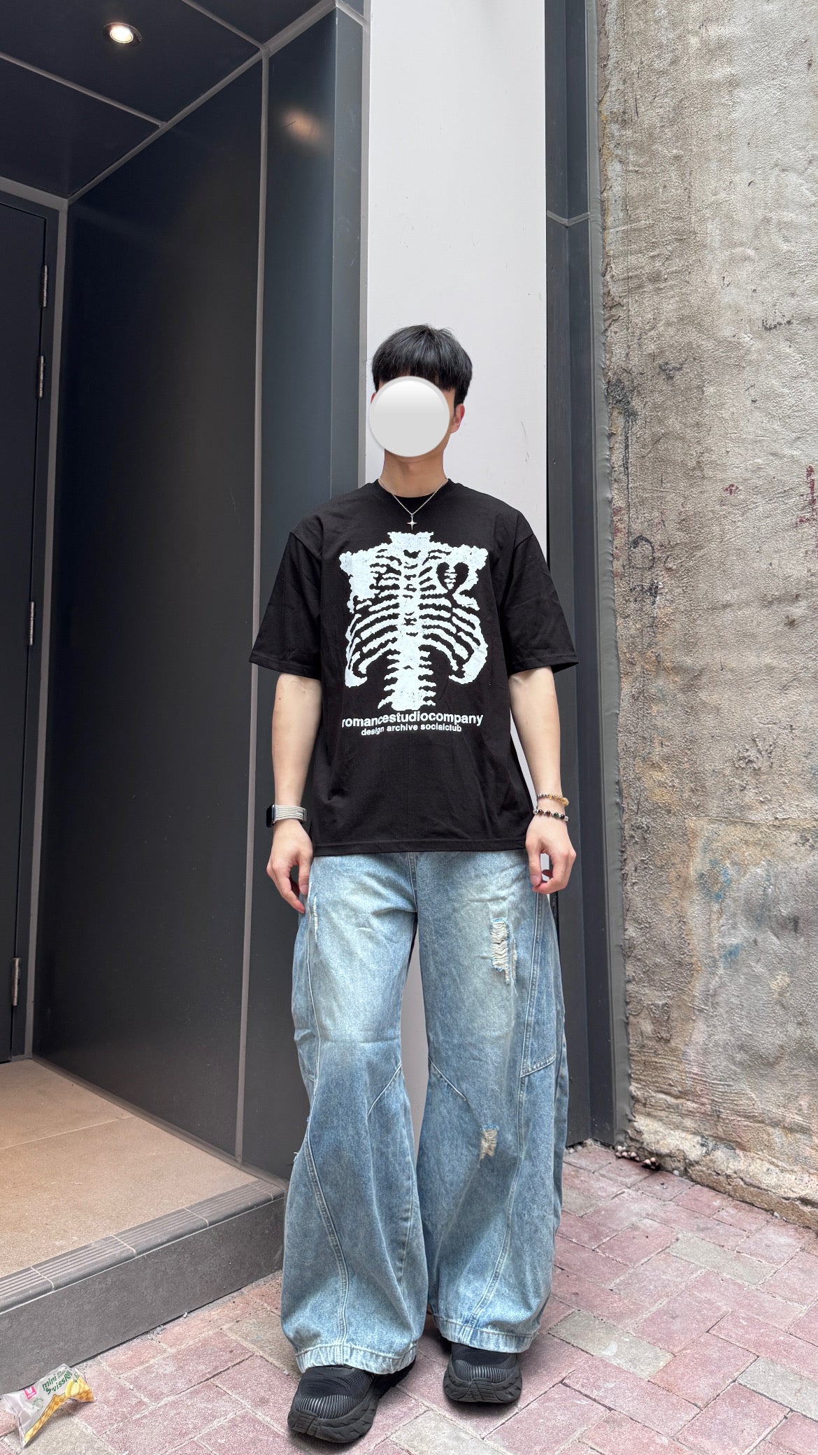 Skeleton oversized Tshirt