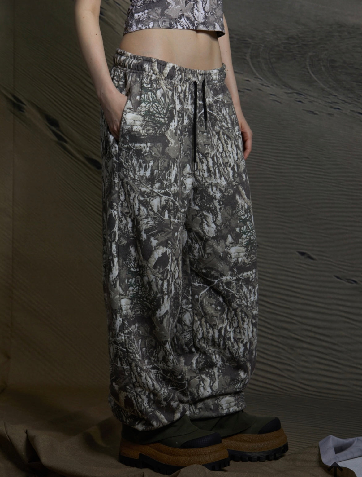 Abstract terrain pants