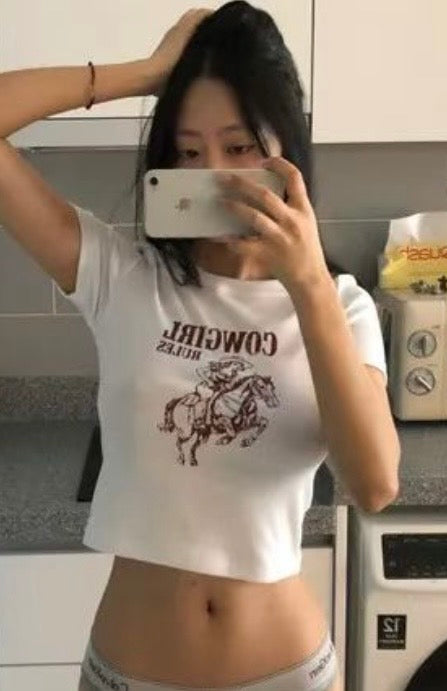 Cowgirl tee