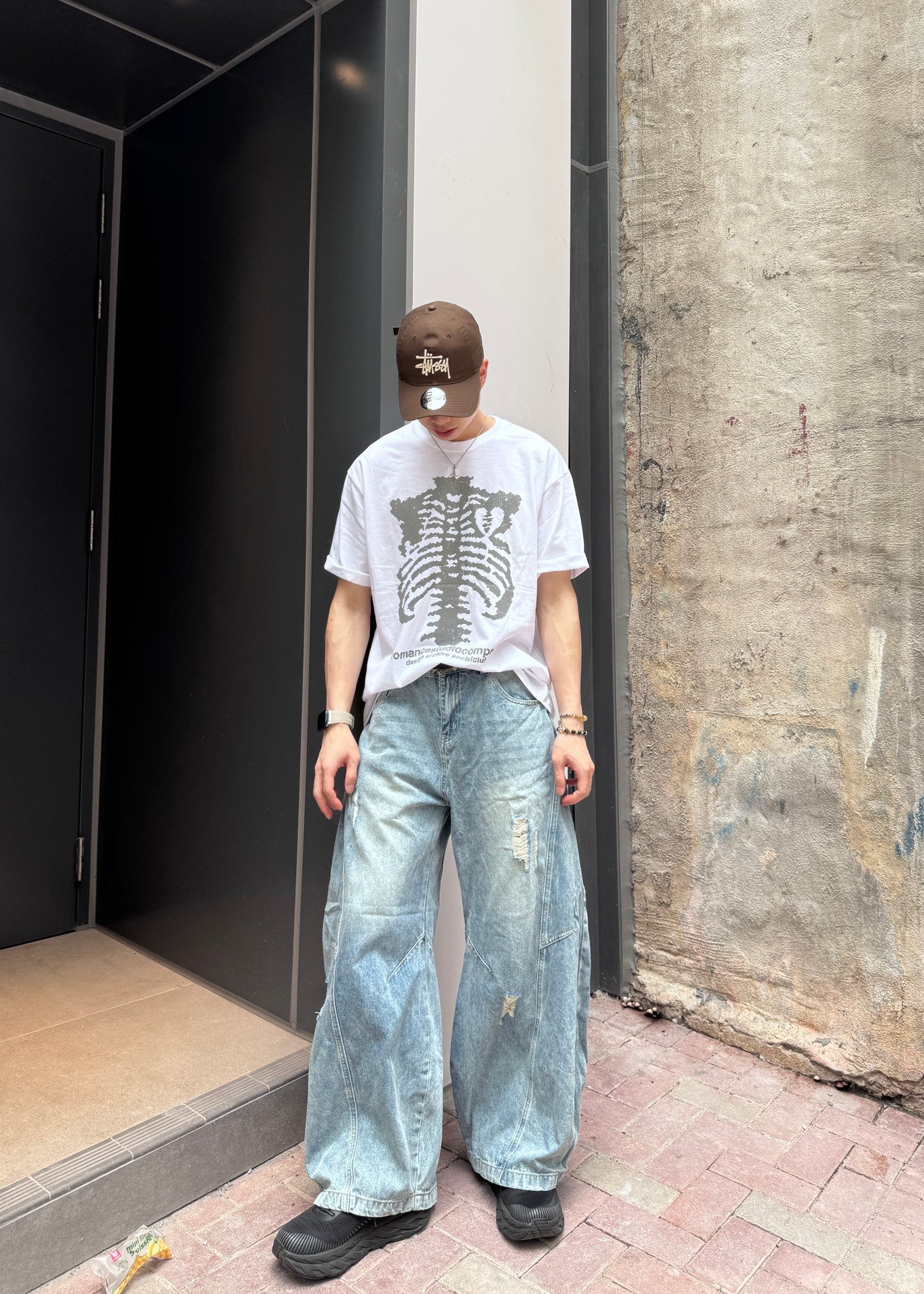 Skeleton oversized Tshirt