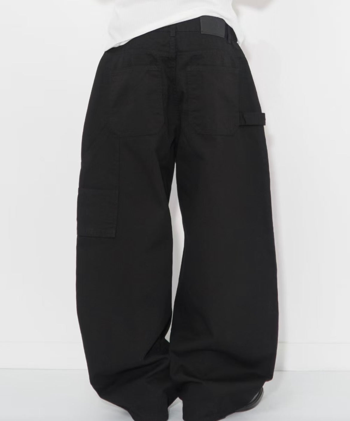 Boyfriend tapered pants
