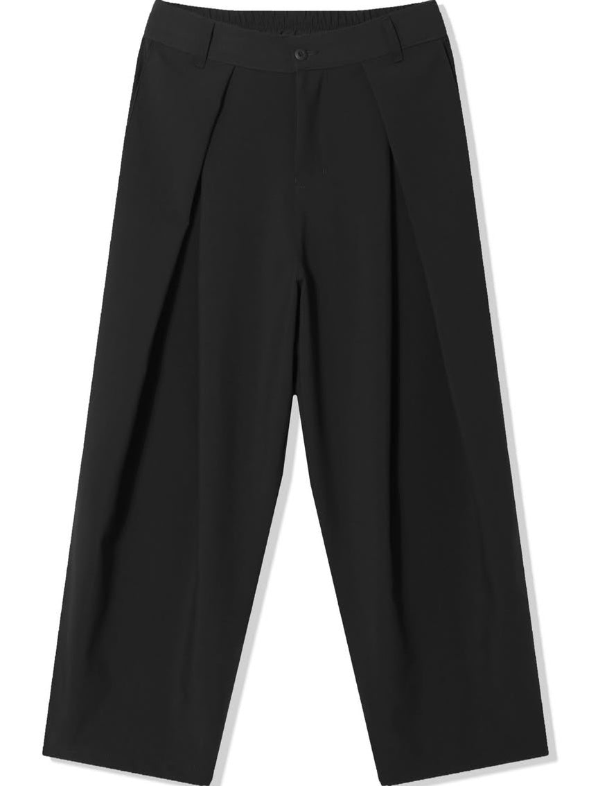 Elegant wide-leg suit trousers(西褲版！💜）