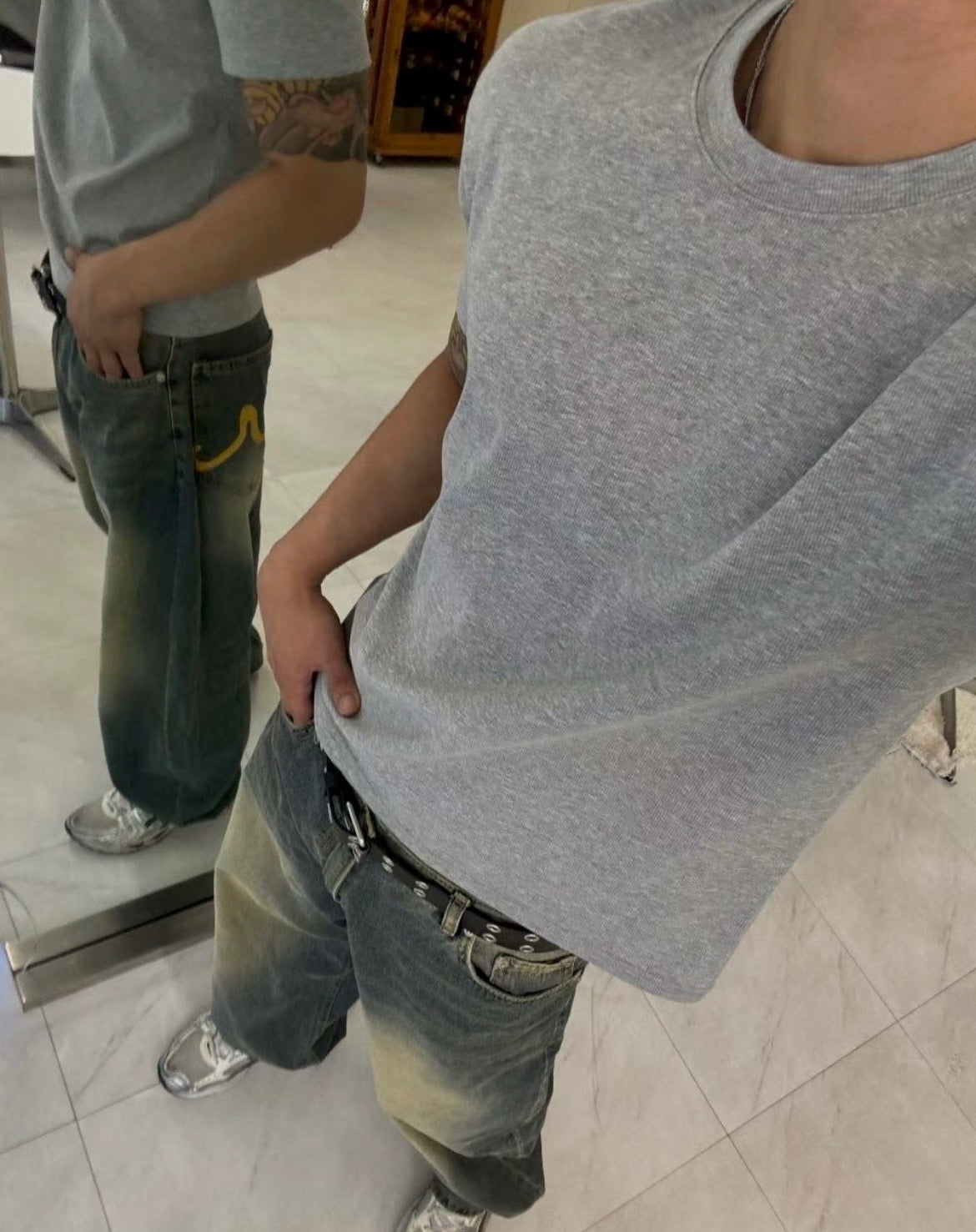 男裝短版T裇🔥(版本1）