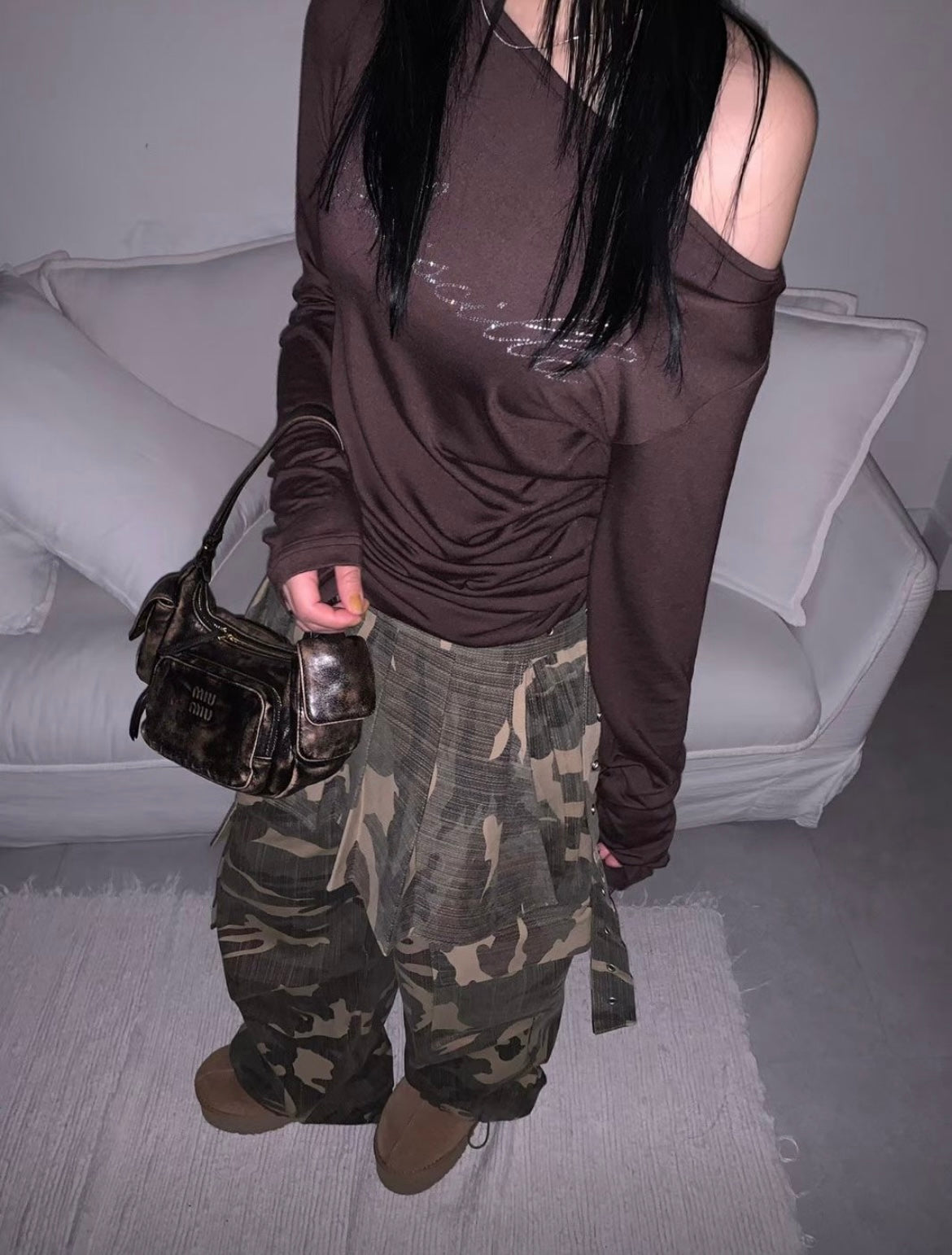 Layered combat pants 大推！！！💜